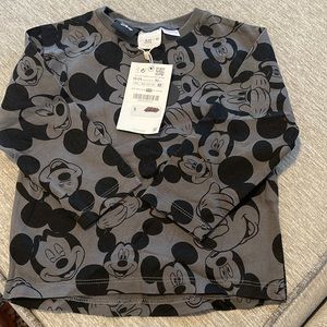 Zara Disney long sleeve shirt (toddler)